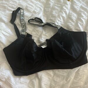 COPY - New Victoria Secret Rhinestone Bling bikini top in black